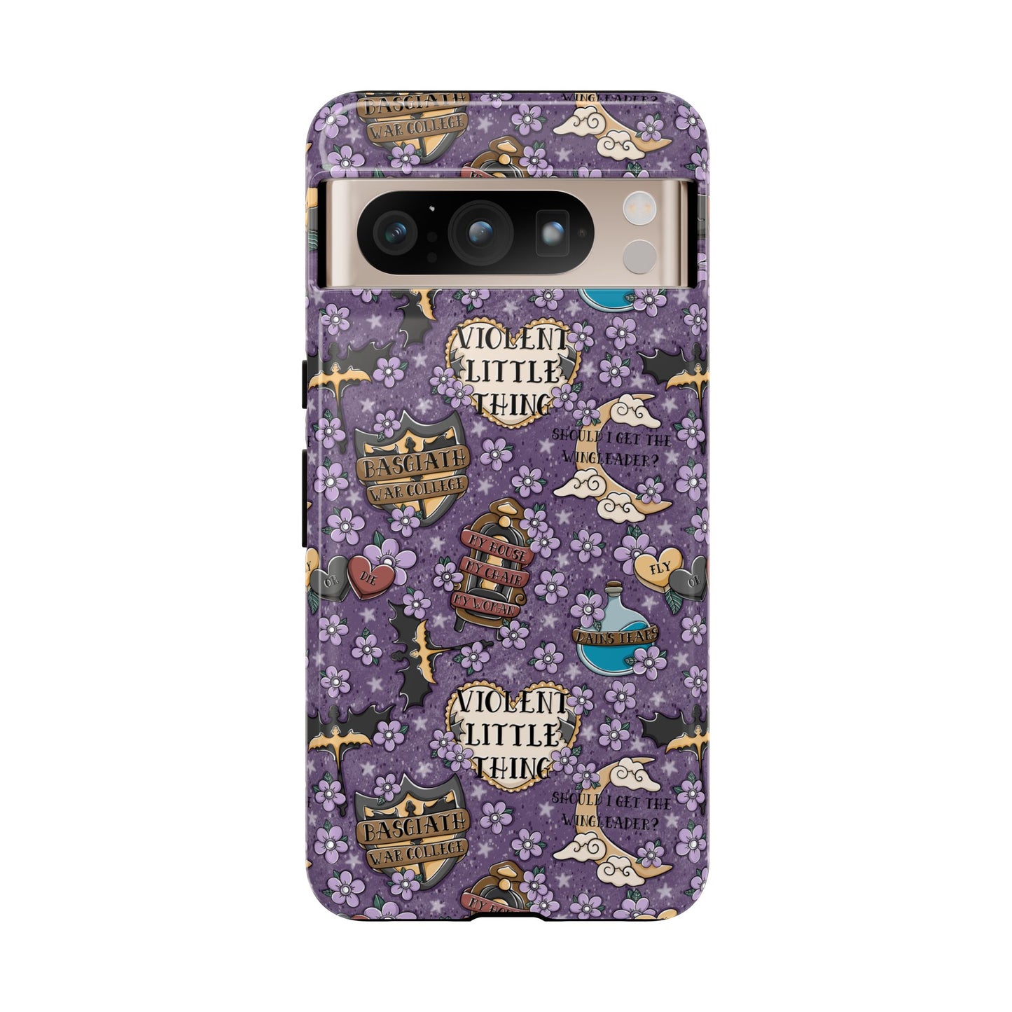 Violent Little Thing Tough Phone Case | Shockproof | Samsung Case | Google Case | Bookish