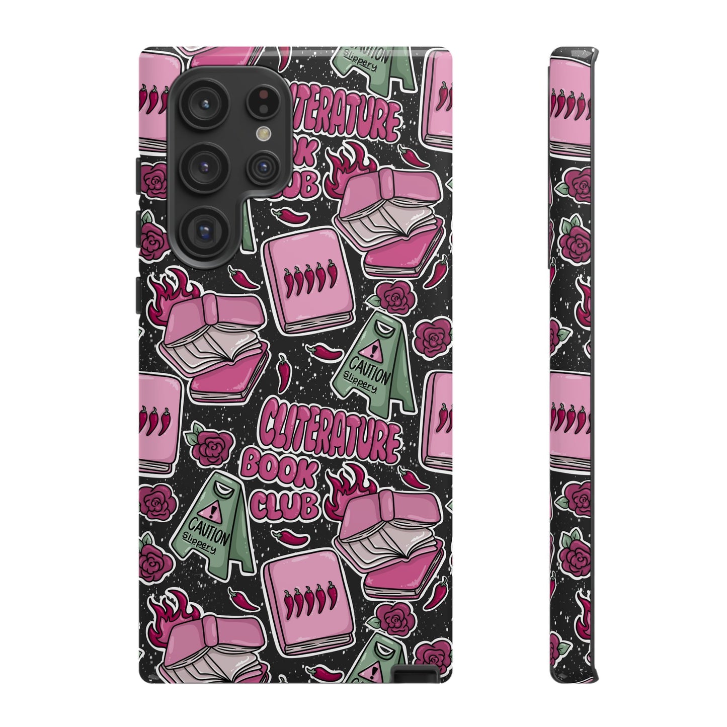 Cliterature Book Club Tough Phone Case | Shockproof | Samsung Case | Google Case | Bookish