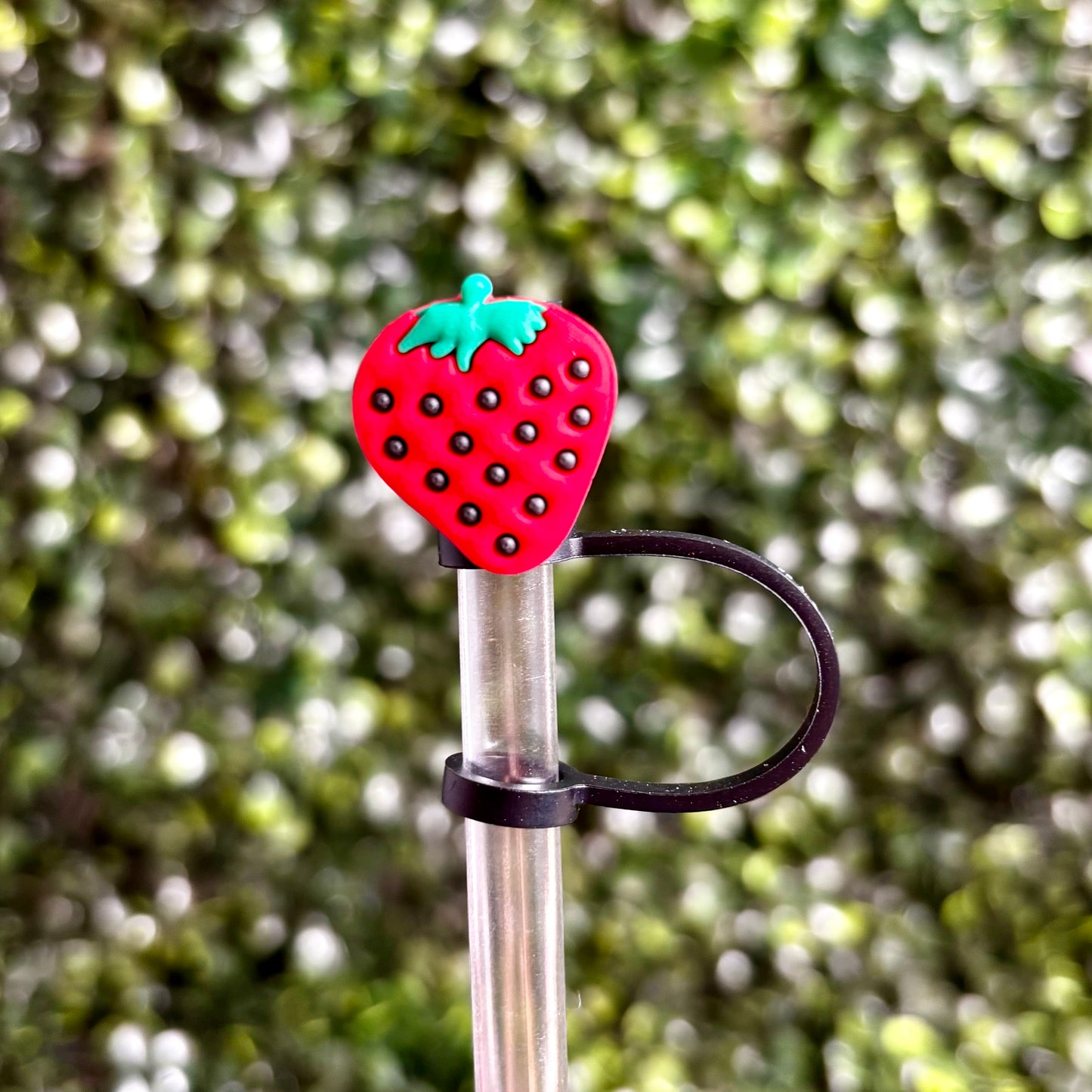 Strawberry Straw Topper