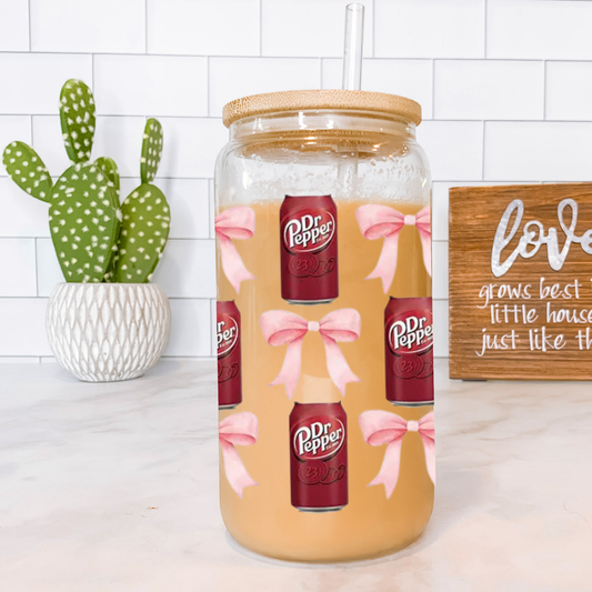 Dr. Pepper & Bows Cup