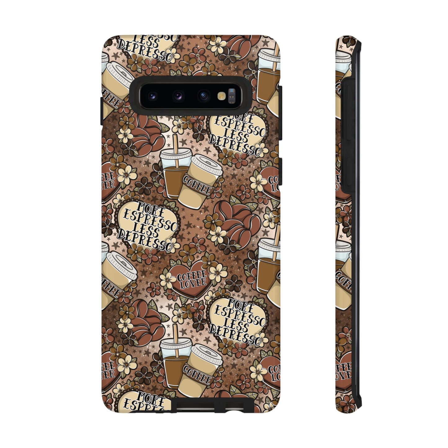 Coffee Lover Tough Phone Case | Shockproof | Samsung Case | Google Case | Iced Coffee