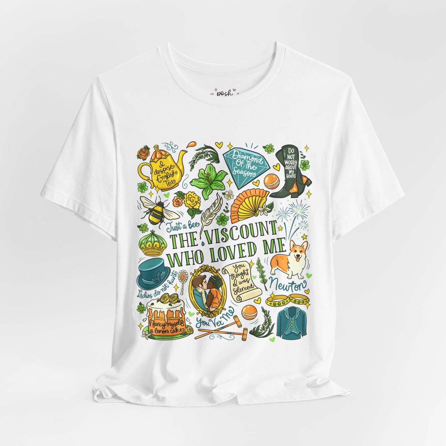 The Viscount Who Loved Me T-Shirt | Graphic Tee | Bookish Merch |