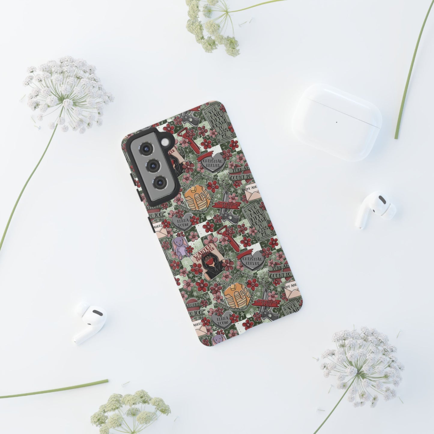 Under Your Scars Tough Phone Case | Shockproof | Samsung Case | Google Case | Bookish