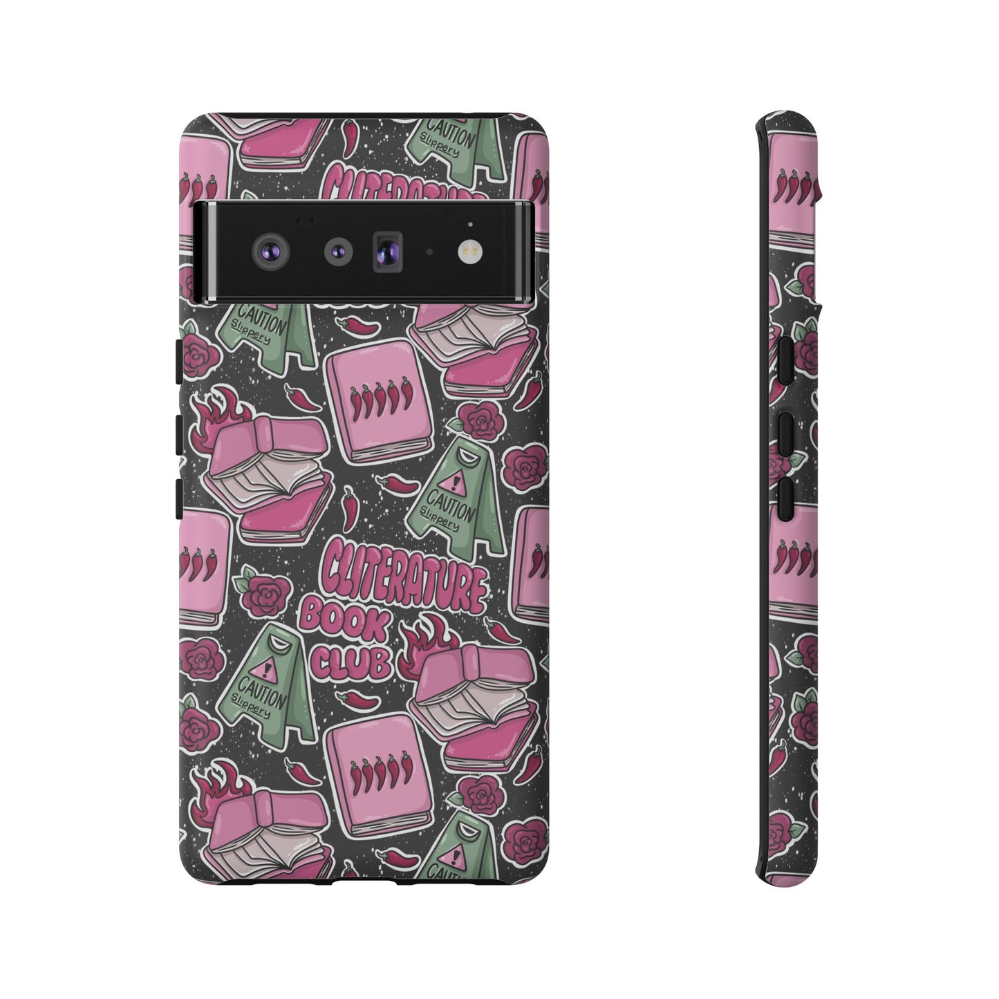 Cliterature Book Club Tough Phone Case | Shockproof | Samsung Case | Google Case | Bookish