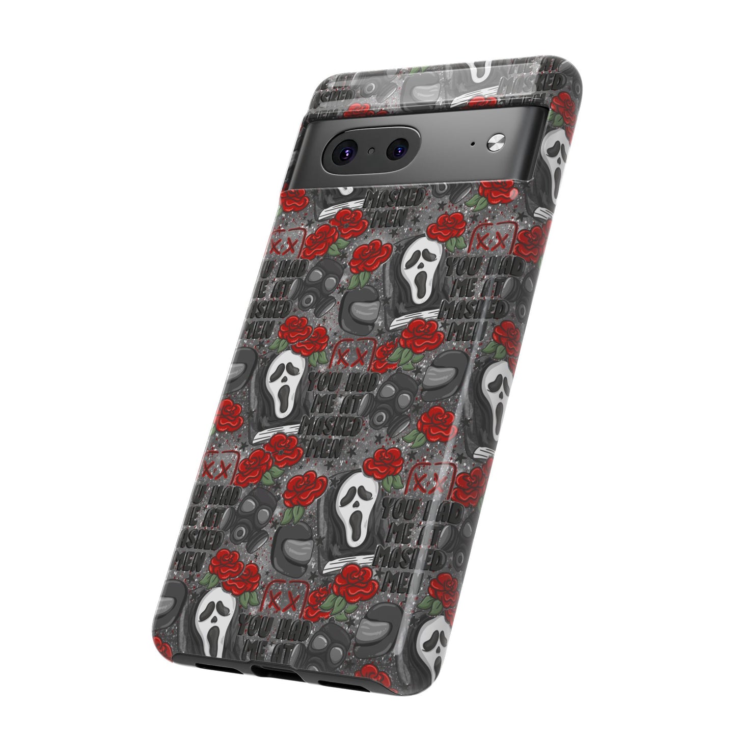 Masked Men Tough Phone Case | Shockproof | Samsung Case | Google Case | Bookish