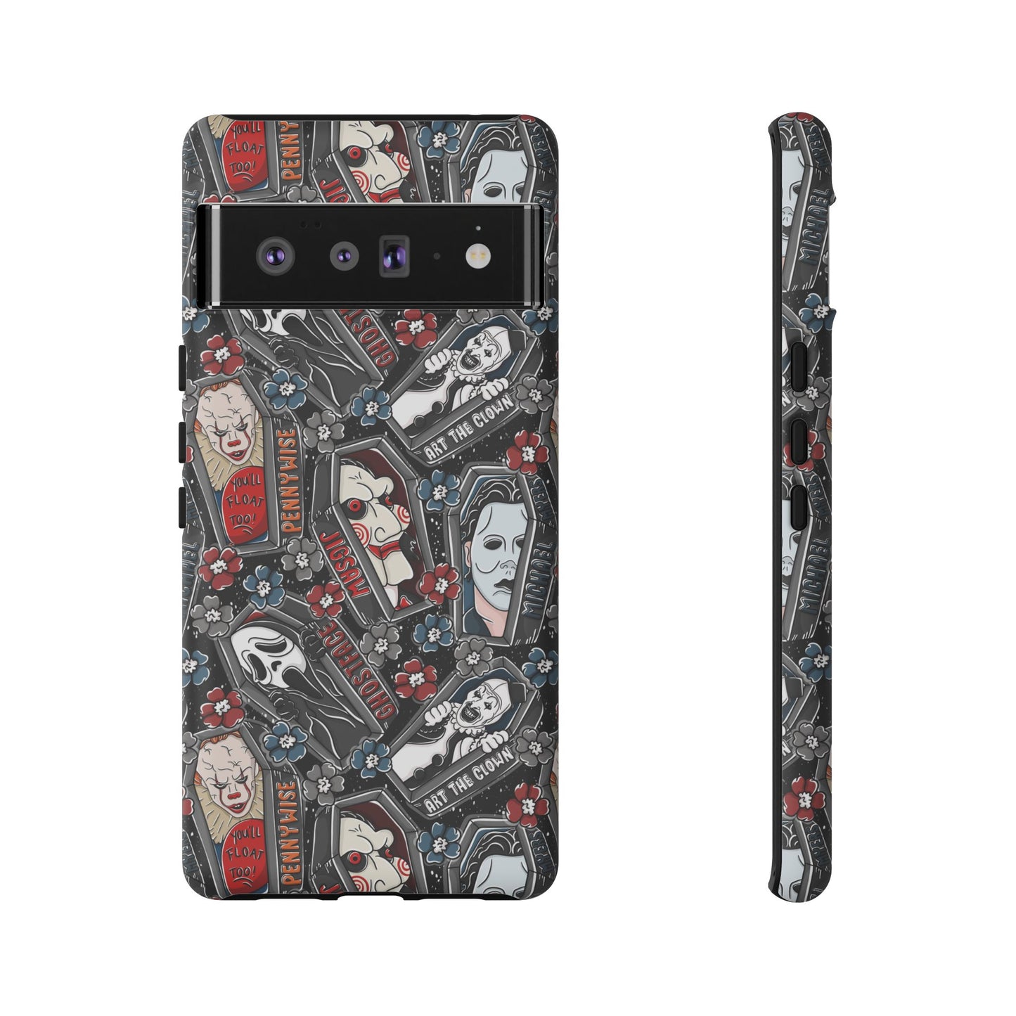 Serial Killers Tough Phone Case | Shockproof | Samsung Case | Google Case | Bookish