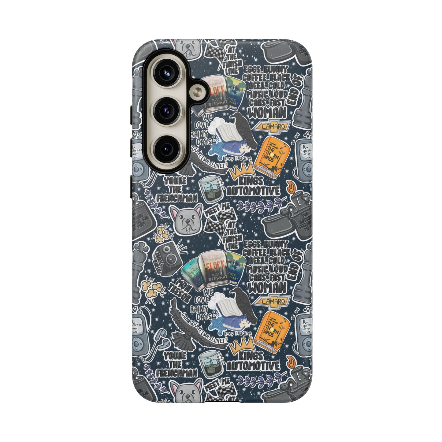 Triple Falls Tough Phone Case | Shockproof | Samsung Case | Google Case | Bookish