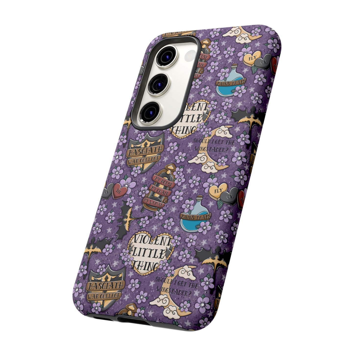 Violent Little Thing Tough Phone Case | Shockproof | Samsung Case | Google Case | Bookish
