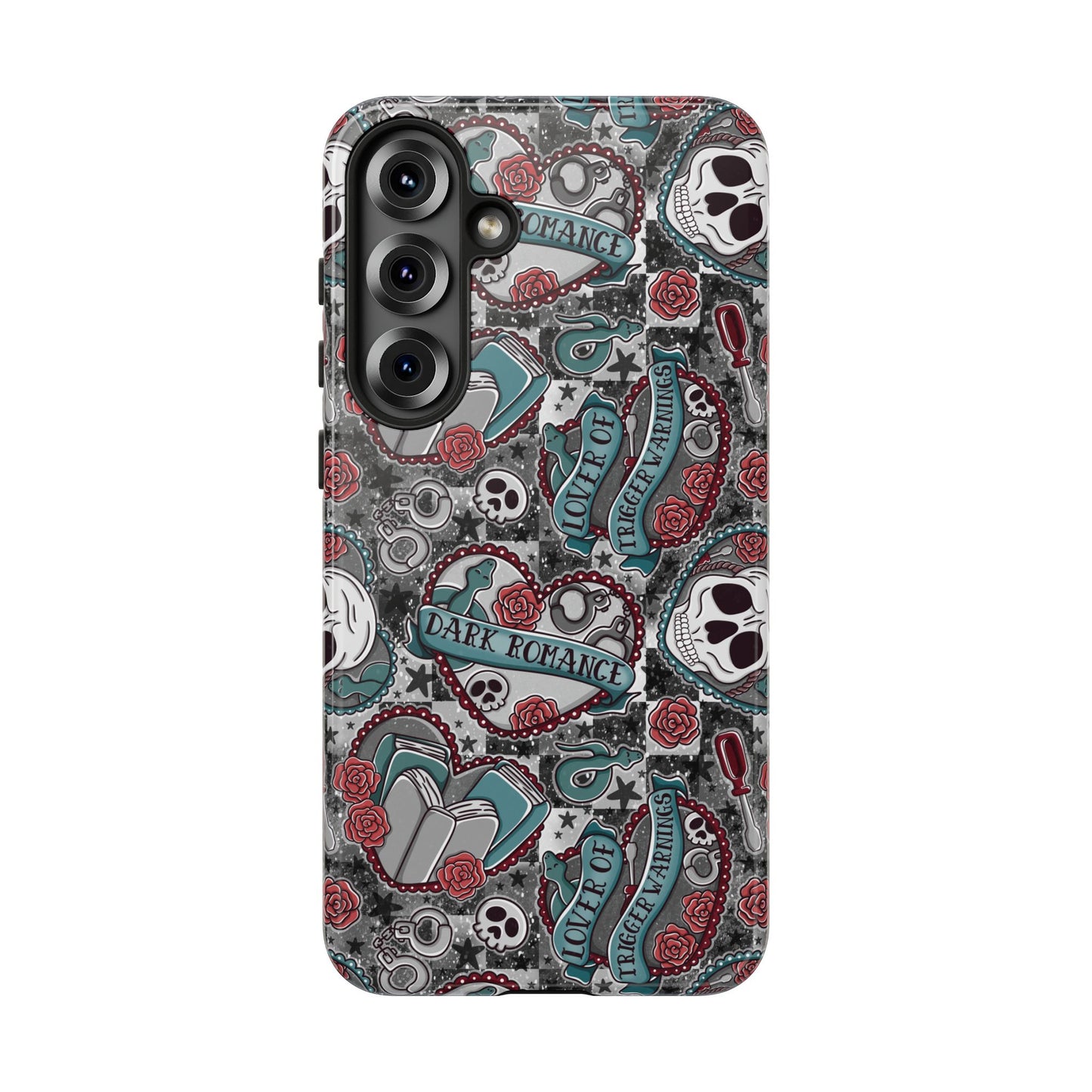 Dark Romance Tough Phone Case | Shockproof | Samsung Case | Google Case | Bookish
