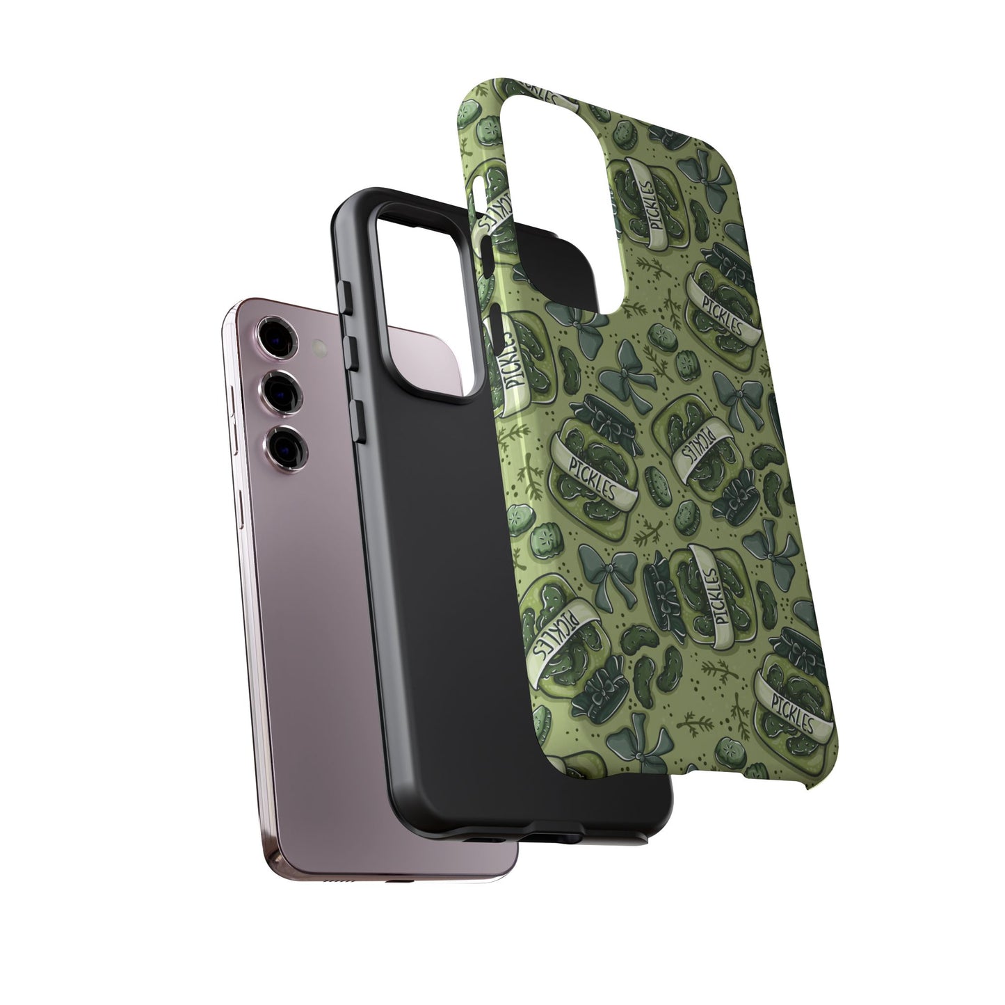 Coquette Pickles Tough Phone Case | Shockproof | Samsung Case | Google Case | Pickles