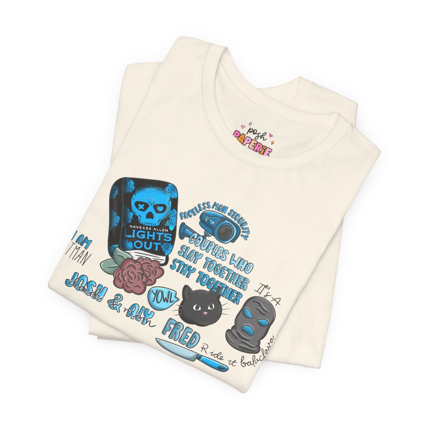 Lights Out Shirt | Graphic Tee | Bookish Merch |