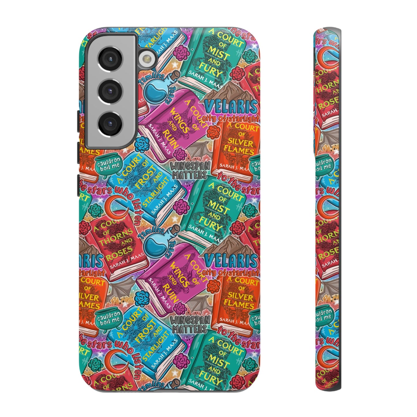 ACOTAR Tough Phone Case | Shockproof | Samsung Case | Google Case | Bookish