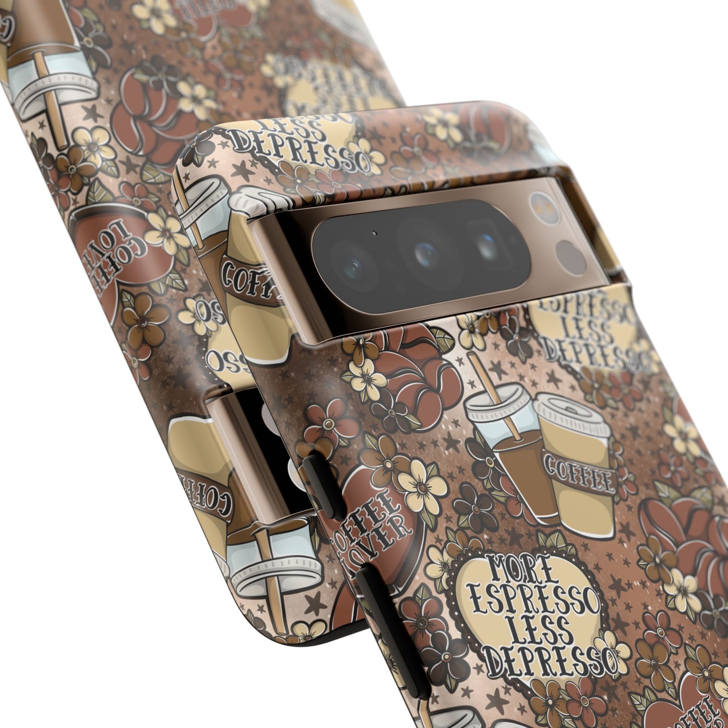 Coffee Lover Tough Phone Case | Shockproof | Samsung Case | Google Case | Iced Coffee