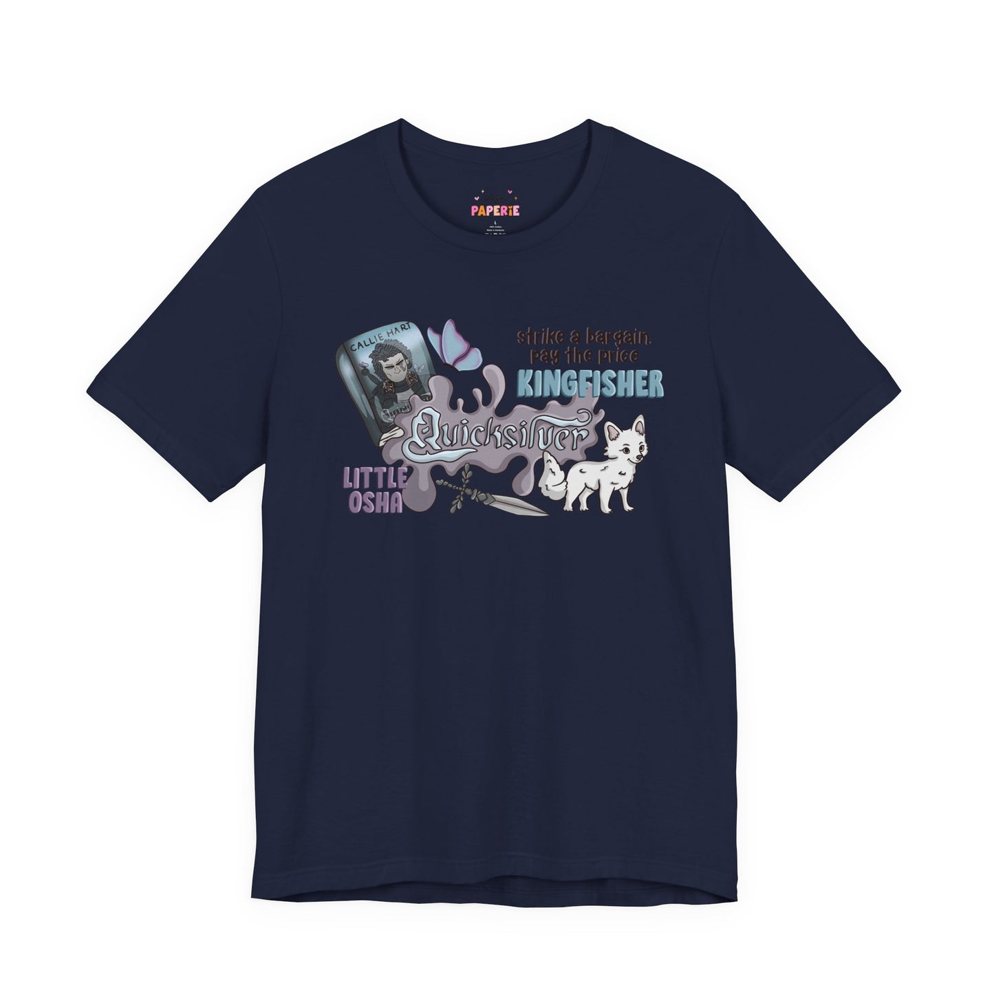 Quicksilver Shirt | Graphic Tee | Bookish Merch |