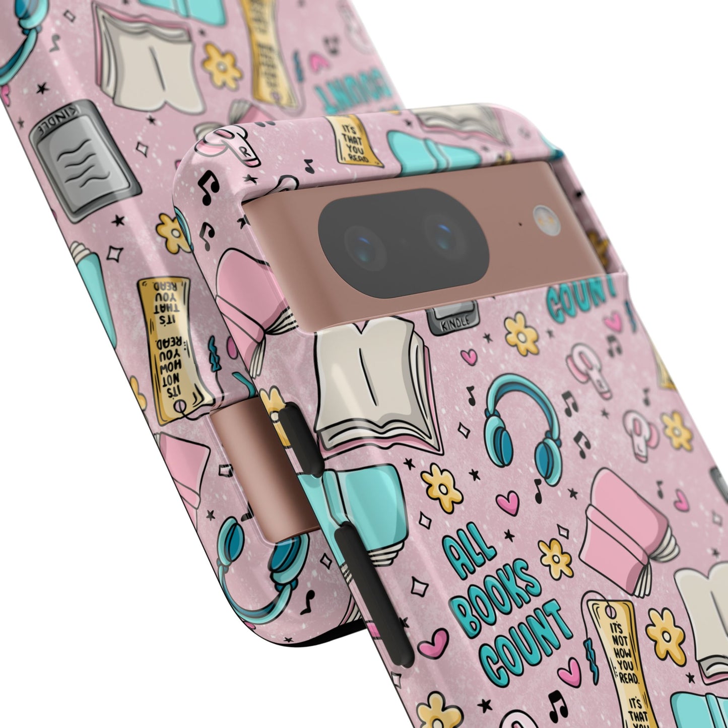 All Books Count Tough Phone Case | Shockproof | Samsung Case | Google Case | Bookish
