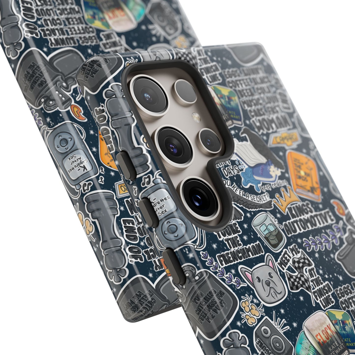 Triple Falls Tough Phone Case | Shockproof | Samsung Case | Google Case | Bookish