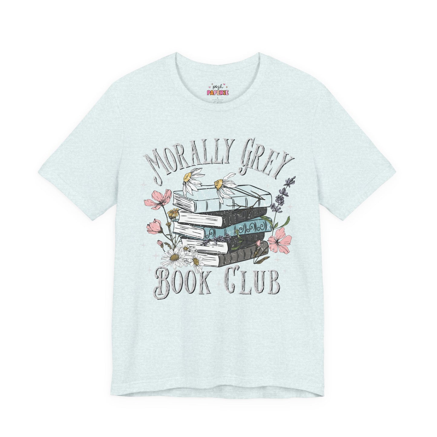 Morally Grey Book Club T-Shirt | Graphic Tee | Bookish Merch |