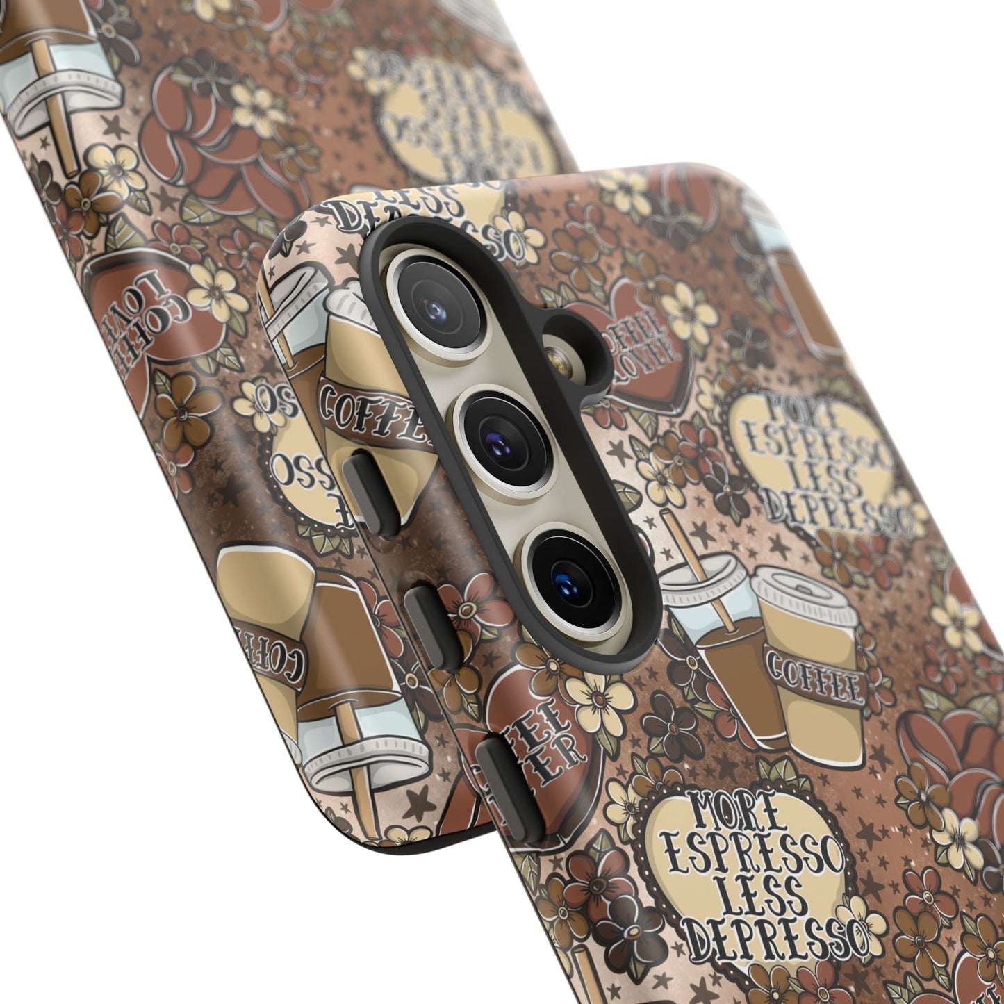Coffee Lover Tough Phone Case | Shockproof | Samsung Case | Google Case | Iced Coffee