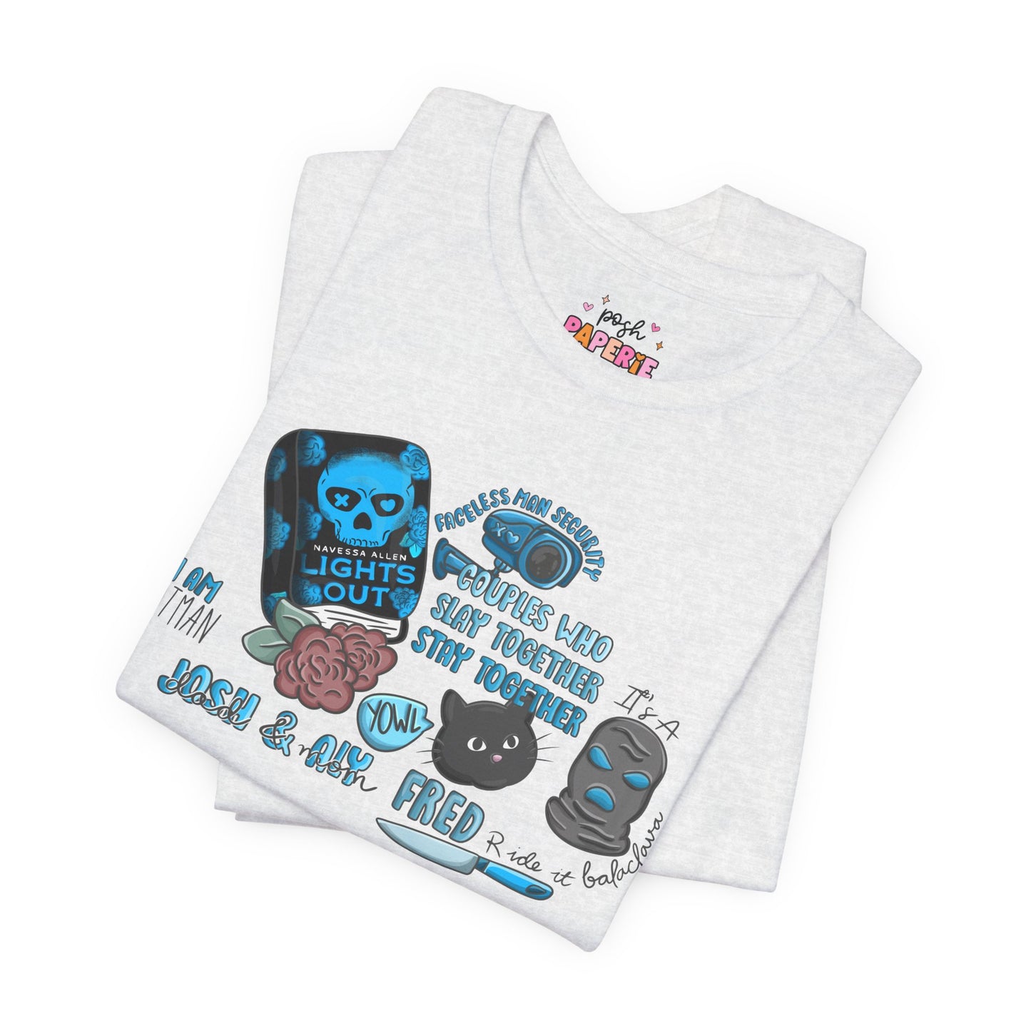 Lights Out Shirt | Graphic Tee | Bookish Merch |