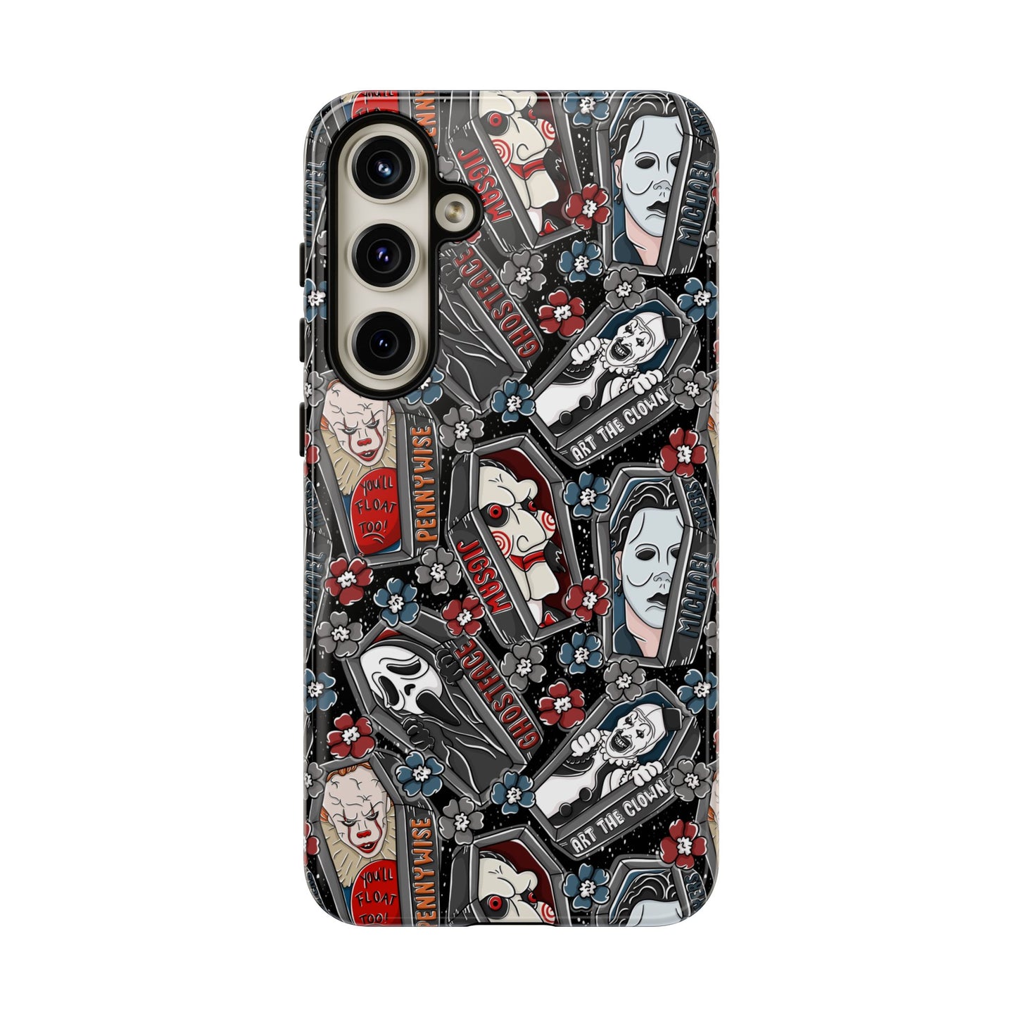 Serial Killers Tough Phone Case | Shockproof | Samsung Case | Google Case | Bookish
