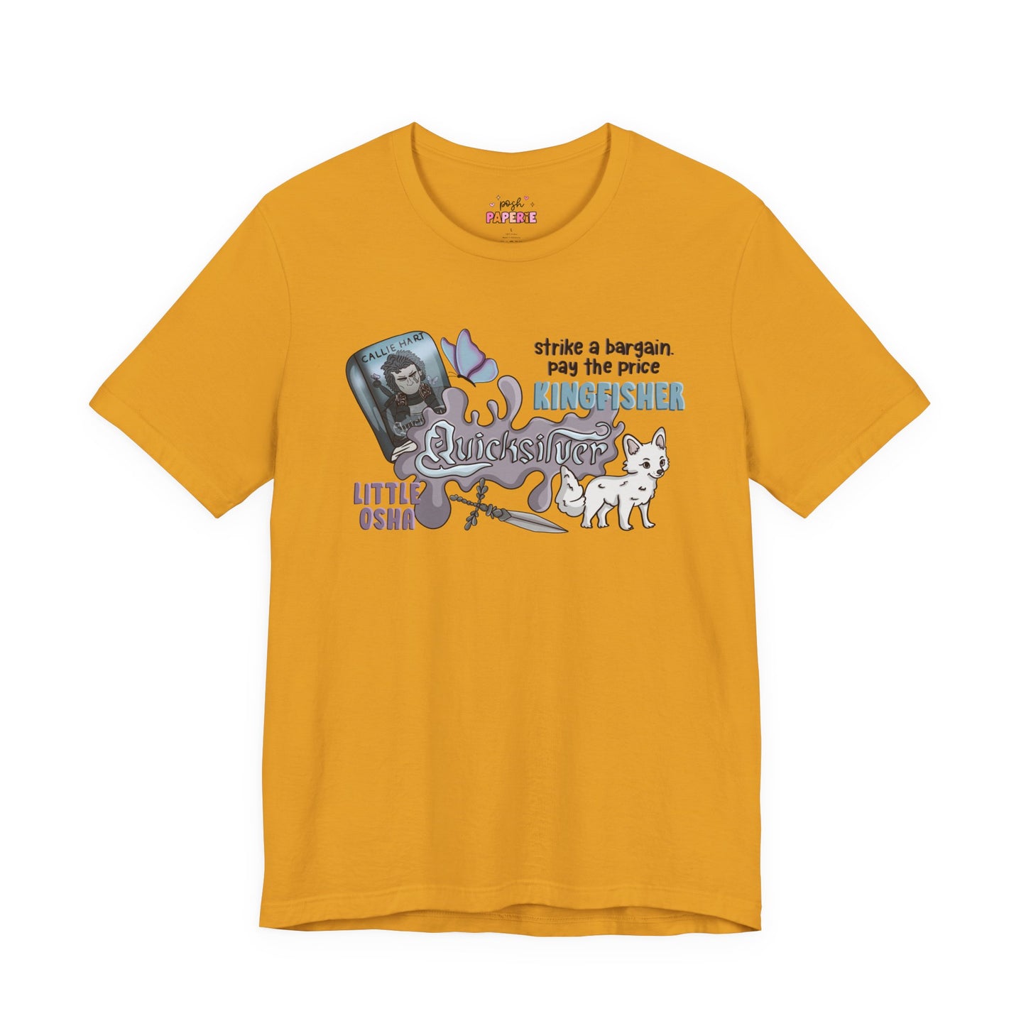 Quicksilver Shirt | Graphic Tee | Bookish Merch |