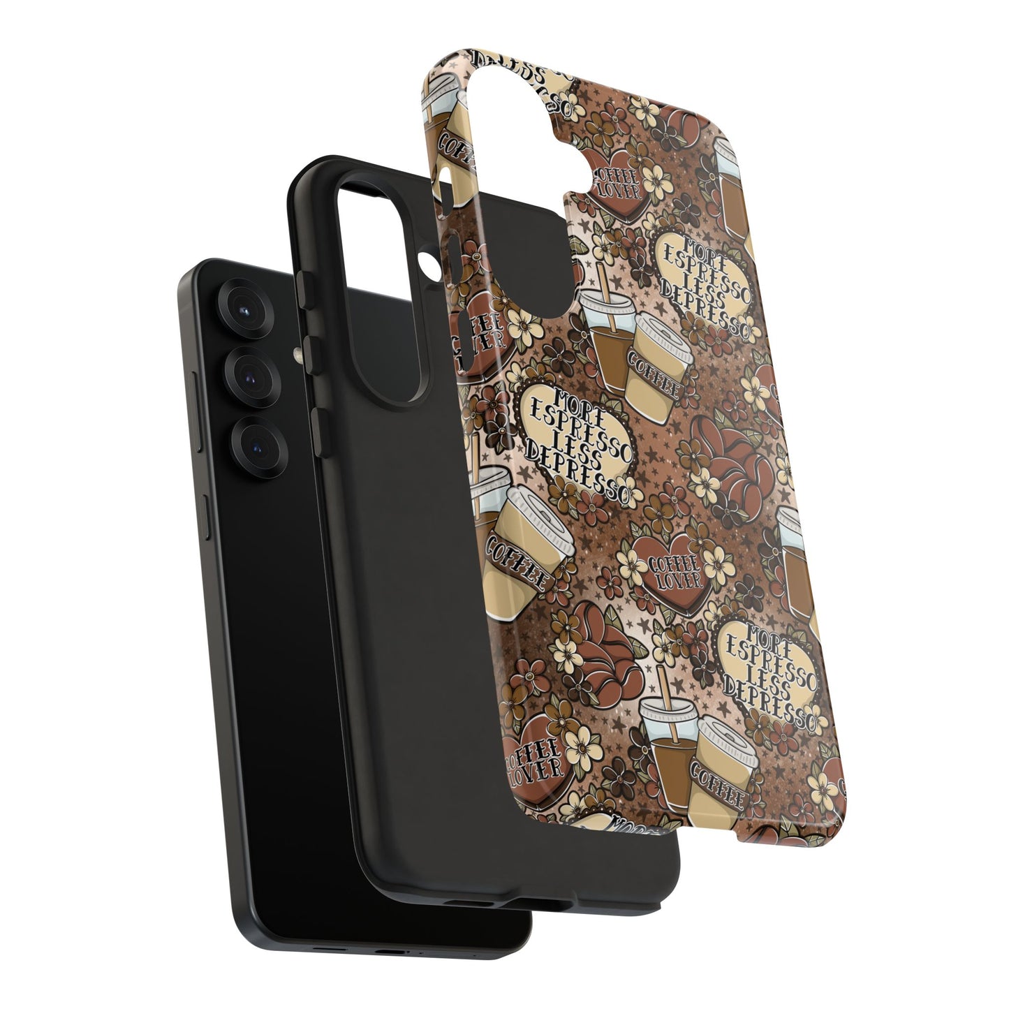 Coffee Lover Tough Phone Case | Shockproof | Samsung Case | Google Case | Iced Coffee