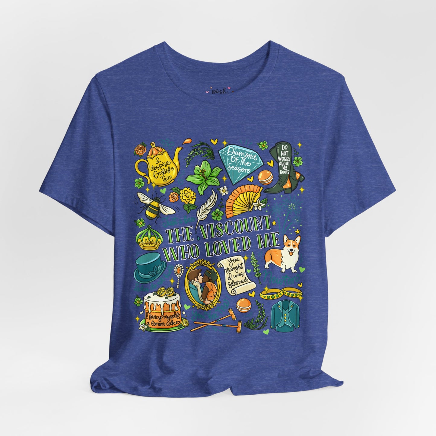 The Viscount Who Loved Me T-Shirt | Graphic Tee | Bookish Merch |