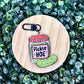 Pickle Hoe Acrylic Keychain