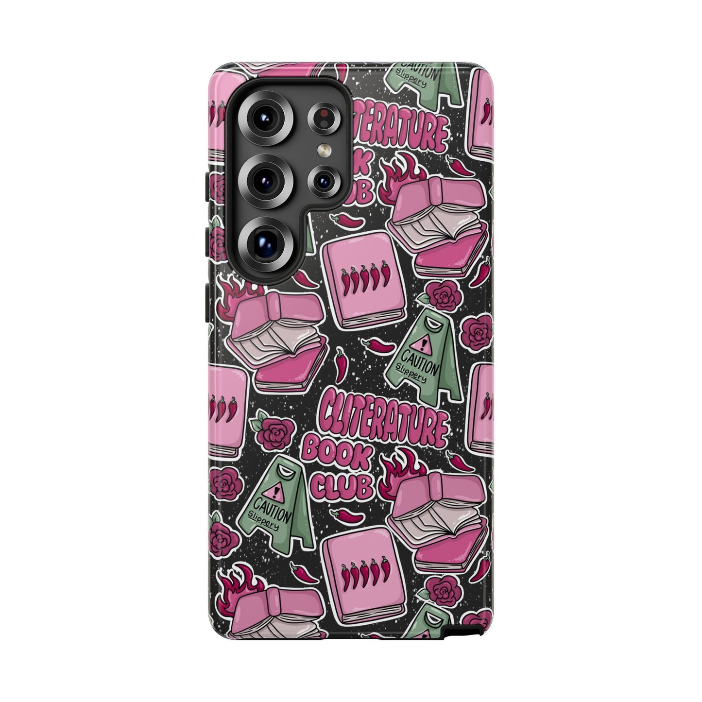 Cliterature Book Club Tough Phone Case | Shockproof | Samsung Case | Google Case | Bookish