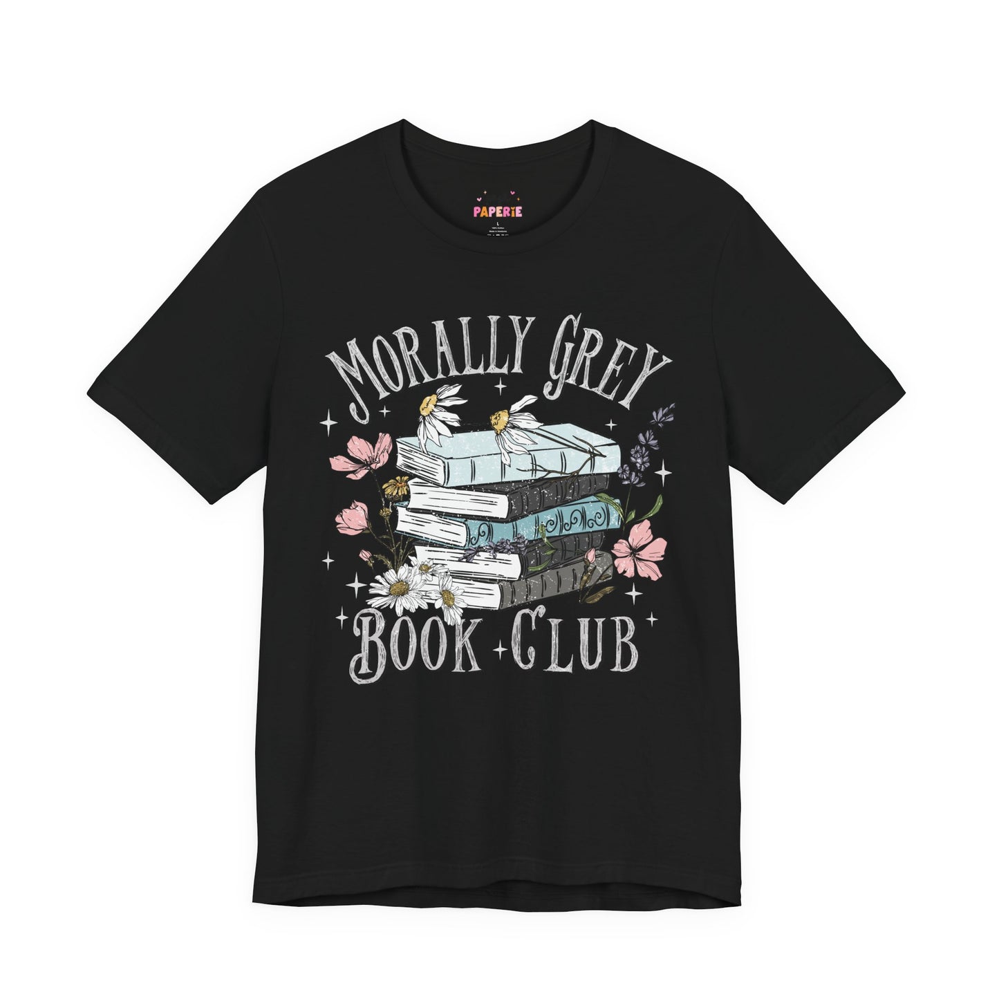 Morally Grey Book Club T-Shirt | Graphic Tee | Bookish Merch |