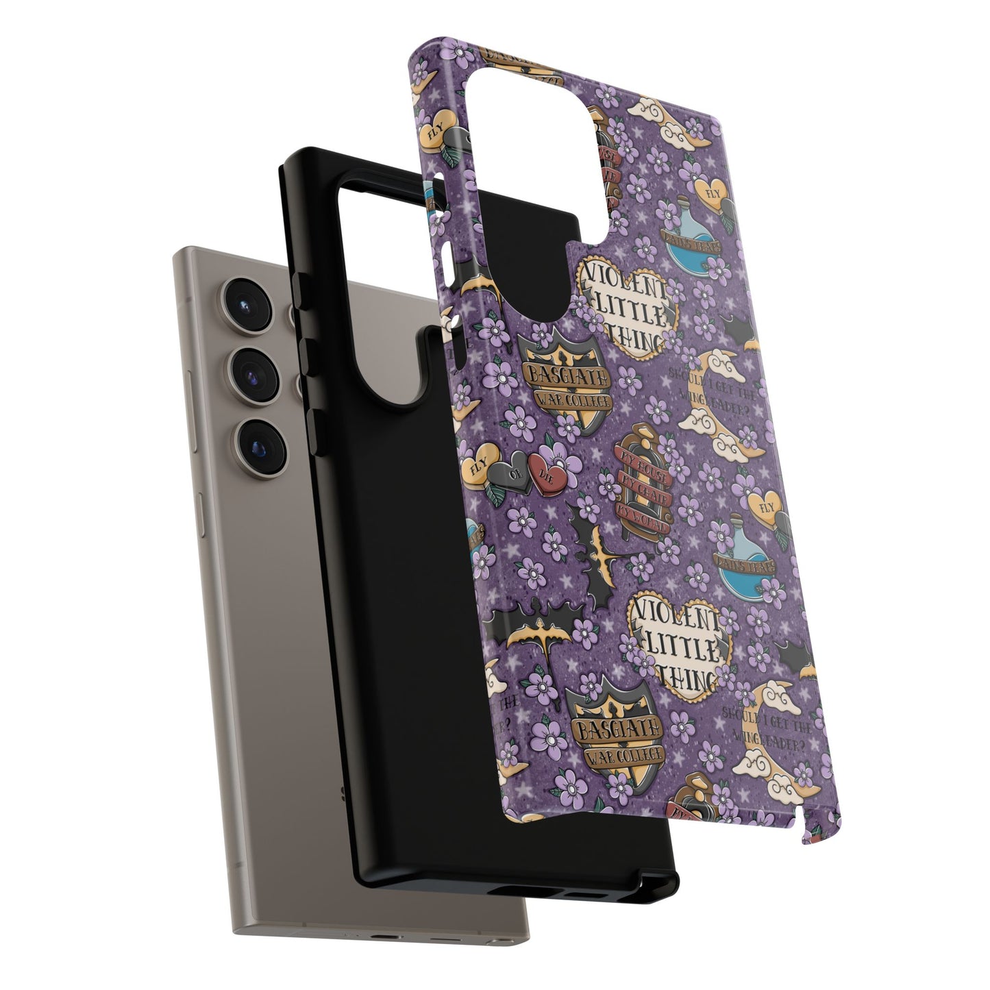 Violent Little Thing Tough Phone Case | Shockproof | Samsung Case | Google Case | Bookish