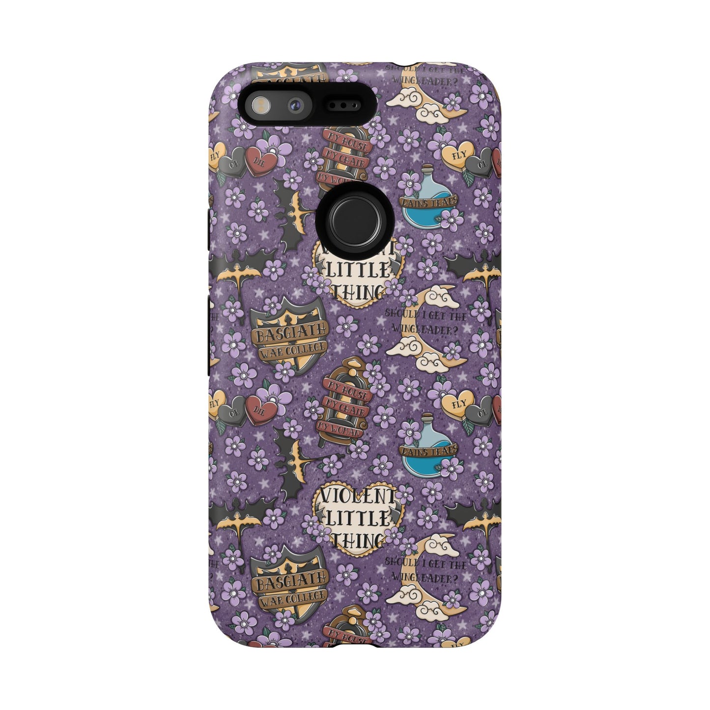 Violent Little Thing Tough Phone Case | Shockproof | Samsung Case | Google Case | Bookish