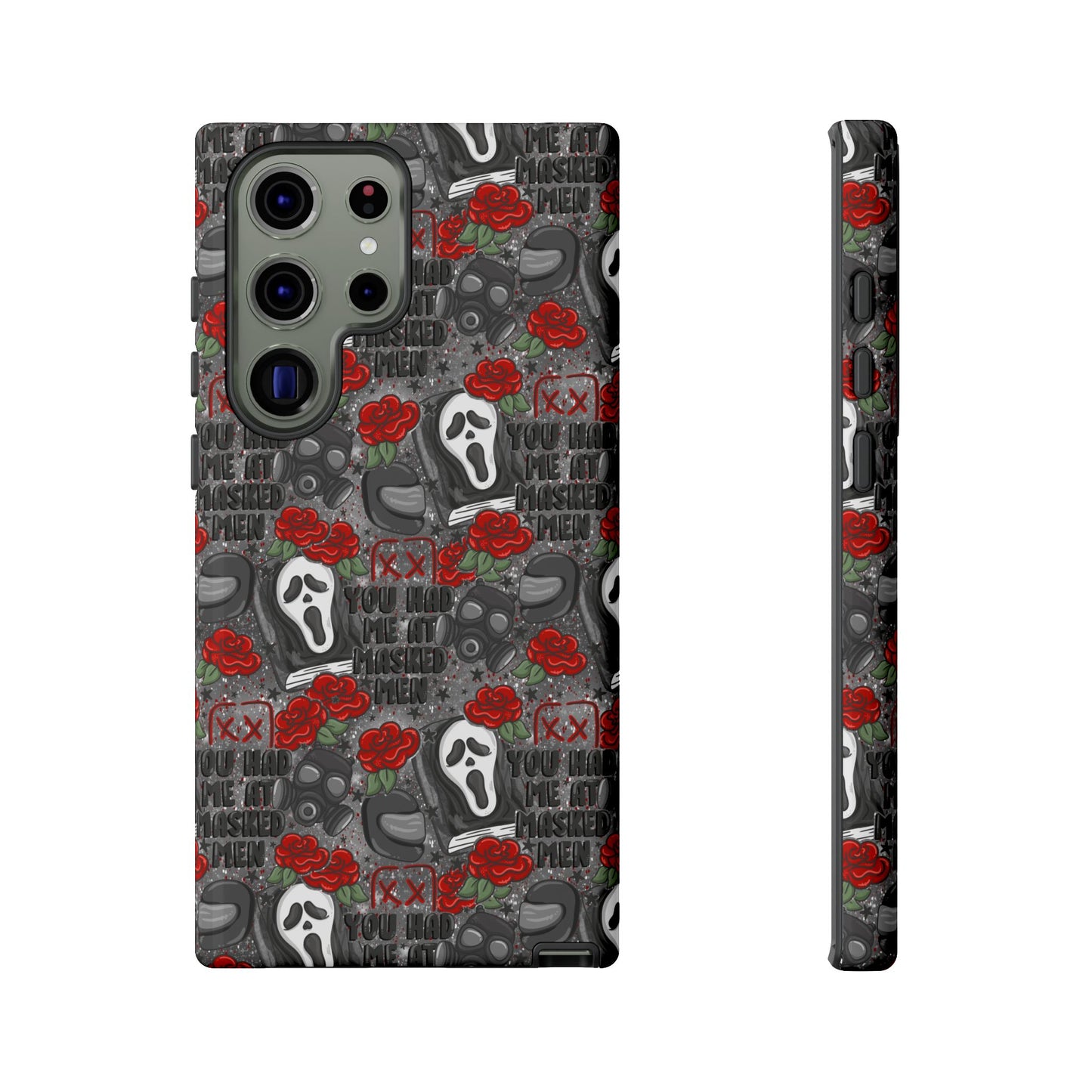 Masked Men Tough Phone Case | Shockproof | Samsung Case | Google Case | Bookish
