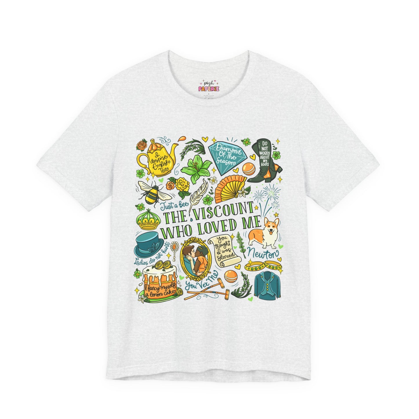 The Viscount Who Loved Me T-Shirt | Graphic Tee | Bookish Merch |