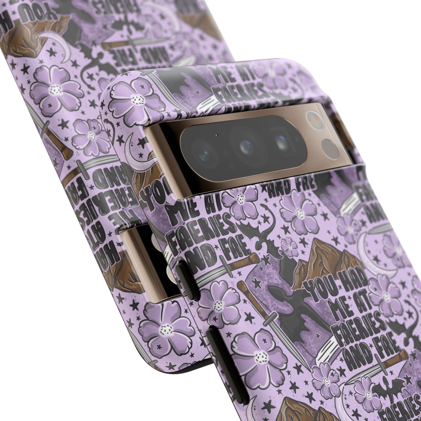 You Had Me At Faeries & Fae Tough Phone Case | Shockproof | Samsung Case | Google Case | Bookish