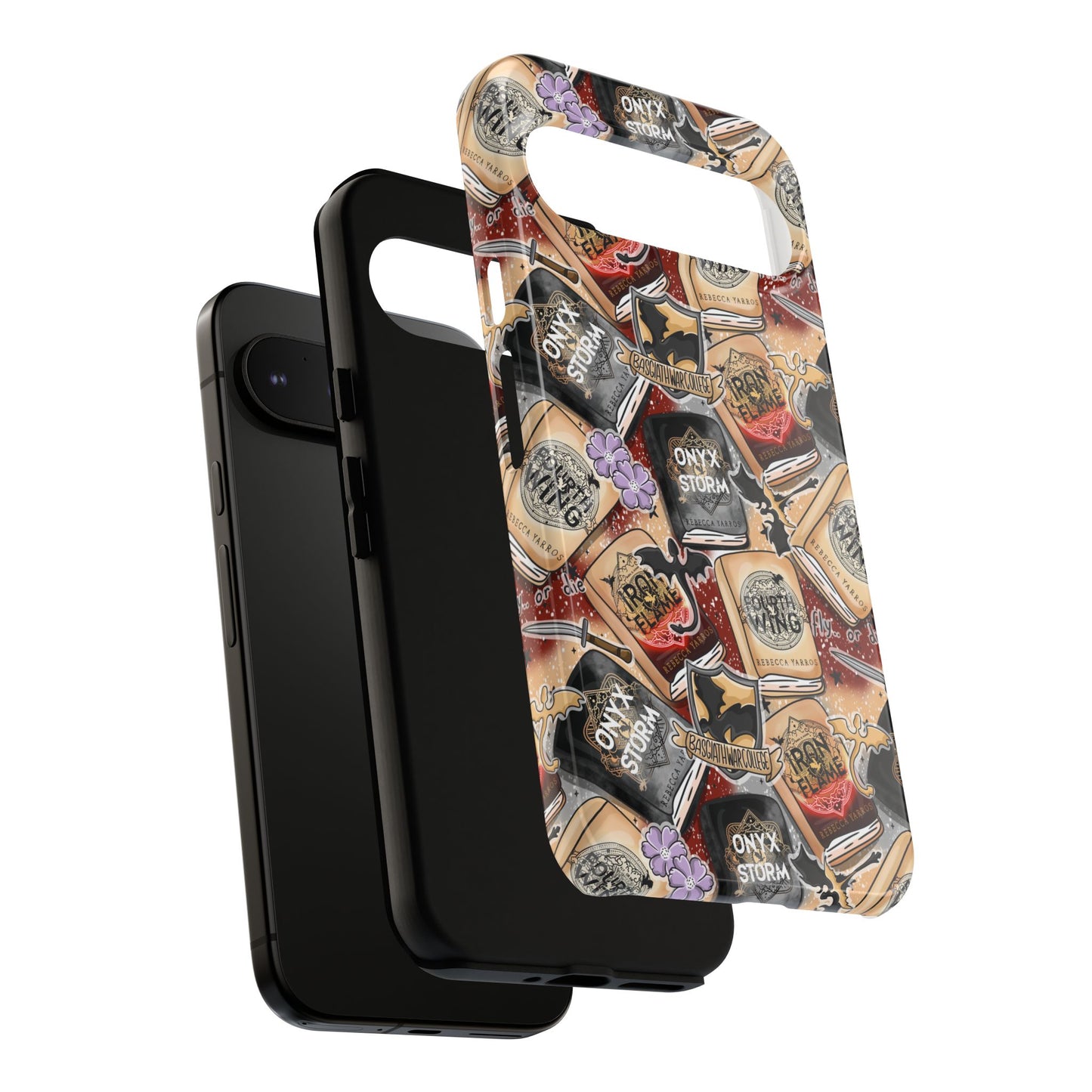 Fourth Wing Tough Phone Case | Shockproof | Samsung Case | Google Case | Bookish