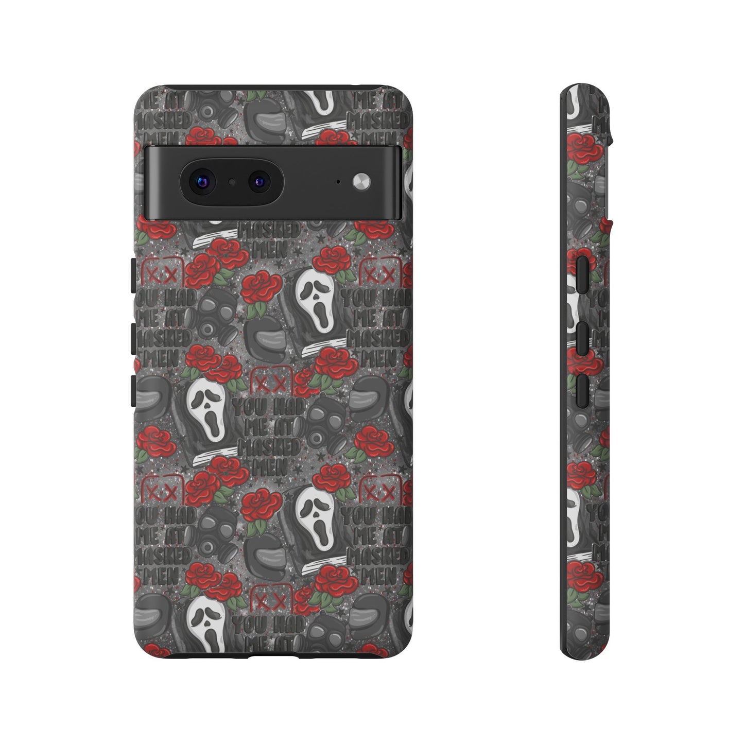 Masked Men Tough Phone Case | Shockproof | Samsung Case | Google Case | Bookish