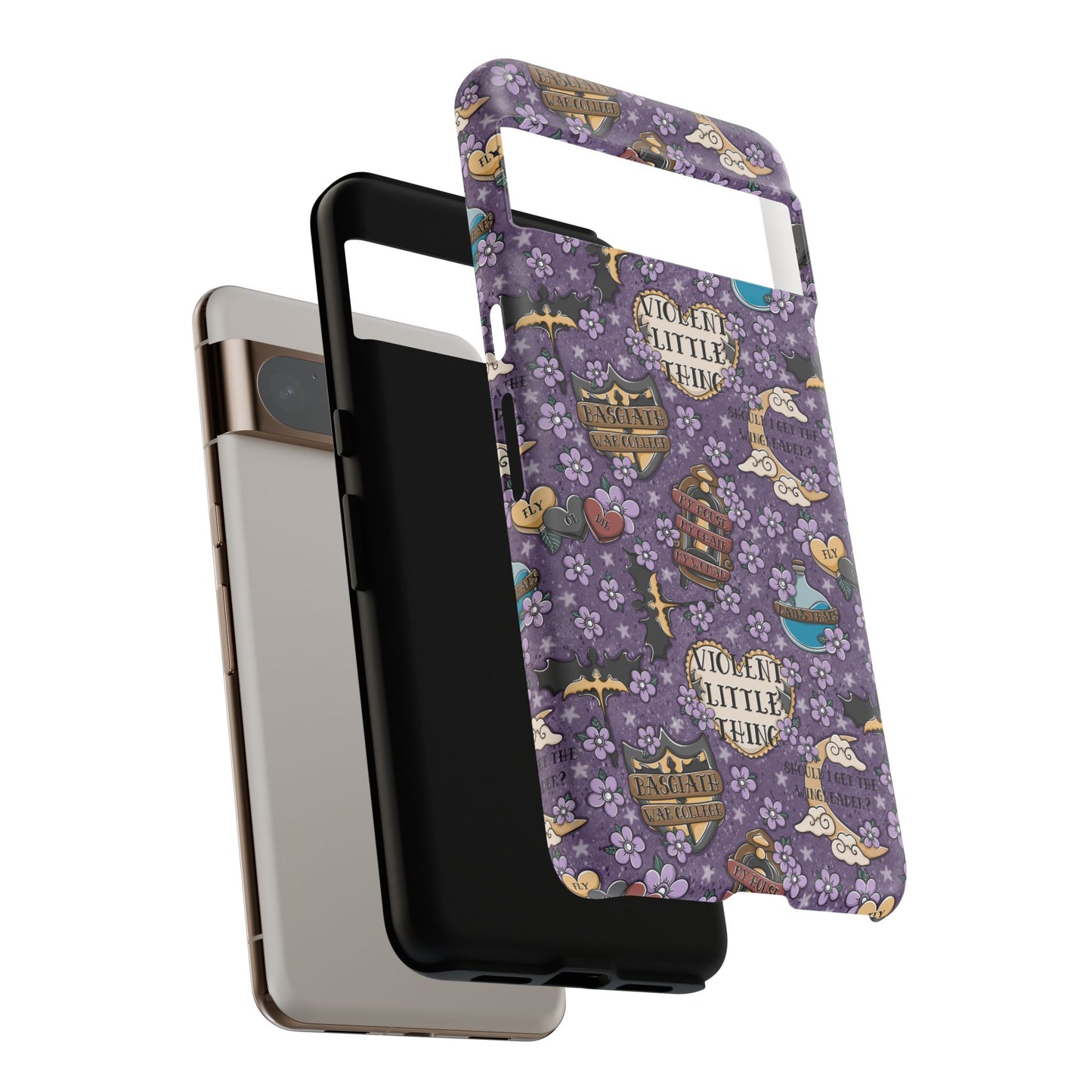 Violent Little Thing Tough Phone Case | Shockproof | Samsung Case | Google Case | Bookish