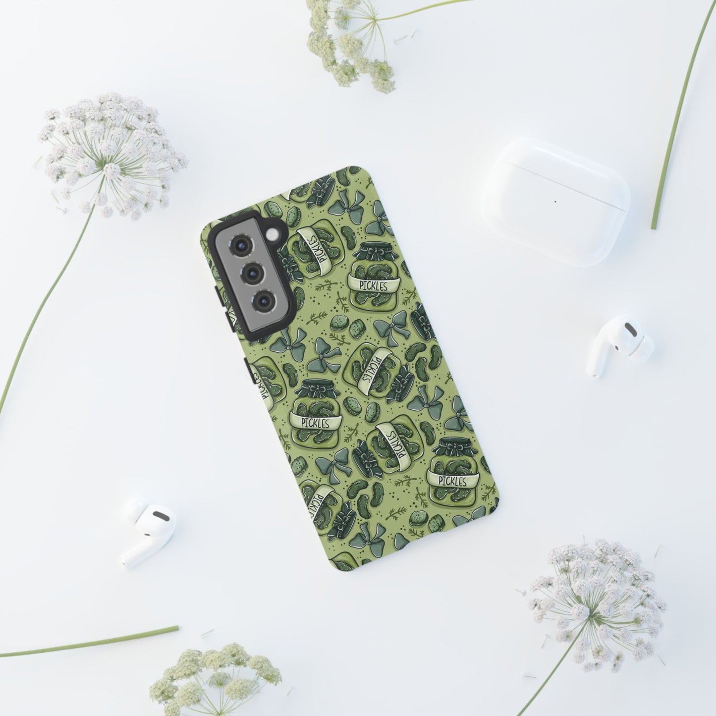 Coquette Pickles Tough Phone Case | Shockproof | Samsung Case | Google Case | Pickles