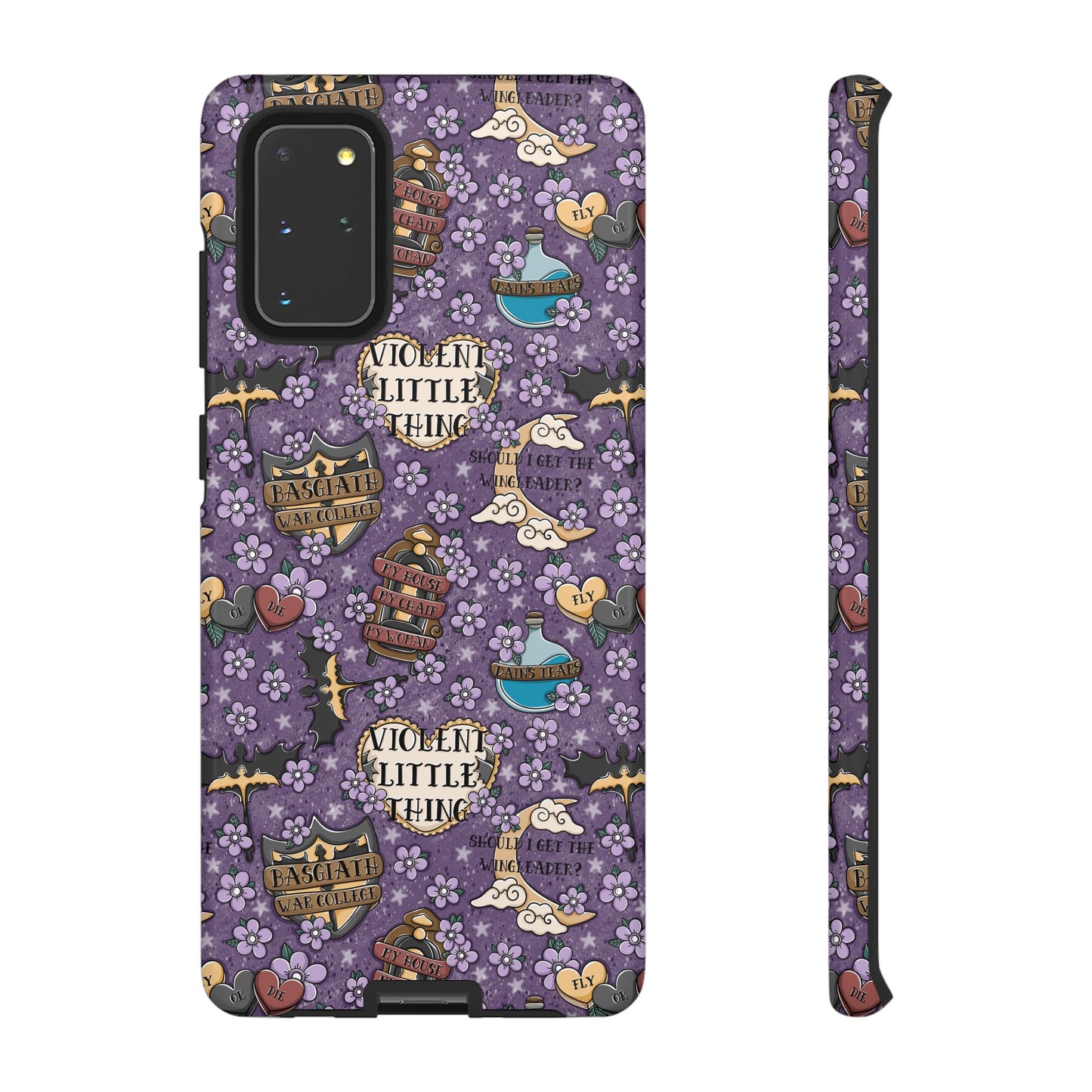 Violent Little Thing Tough Phone Case | Shockproof | Samsung Case | Google Case | Bookish