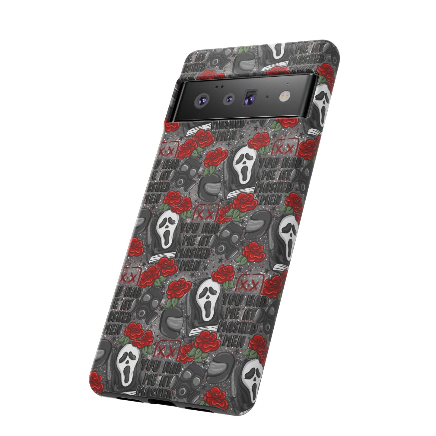 Masked Men Tough Phone Case | Shockproof | Samsung Case | Google Case | Bookish