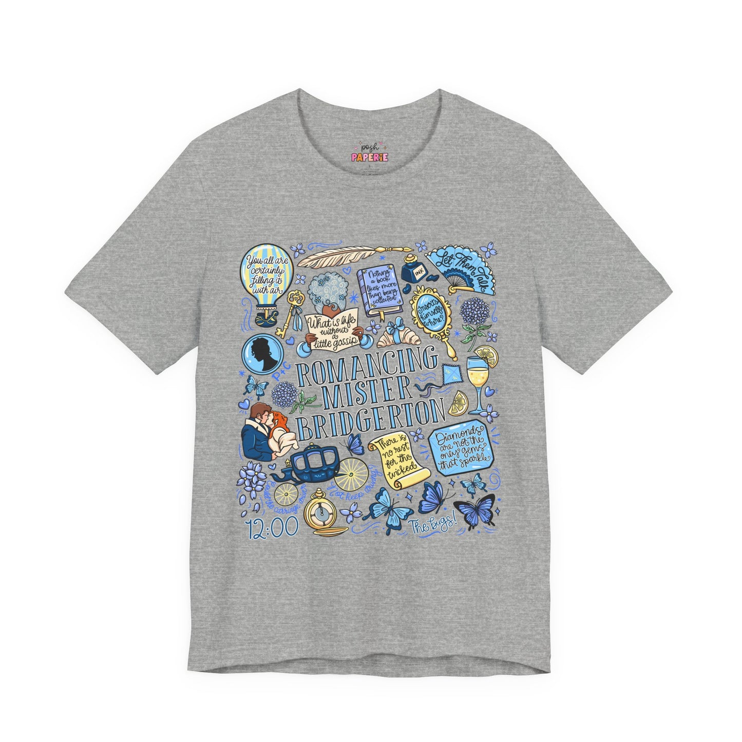 Romancing Mister Bridgerton T-Shirt | Graphic Tee | Bookish Merch |