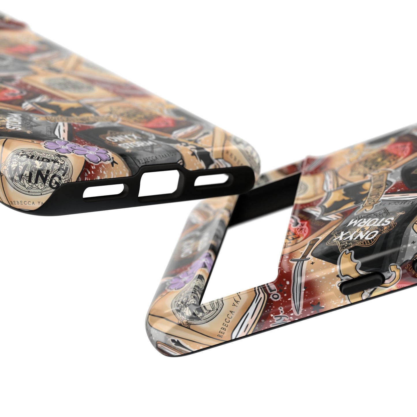 Fourth Wing Tough Phone Case | Shockproof | Samsung Case | Google Case | Bookish