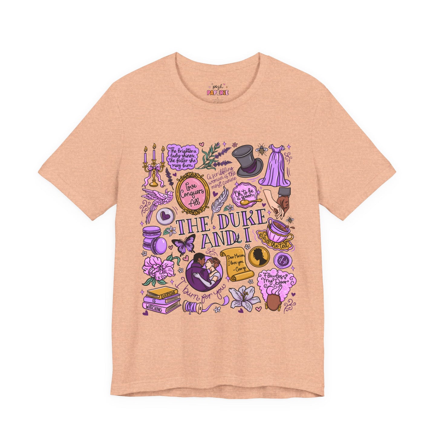 The Duke And I T-Shirt | Graphic Tee | Bookish Merch |