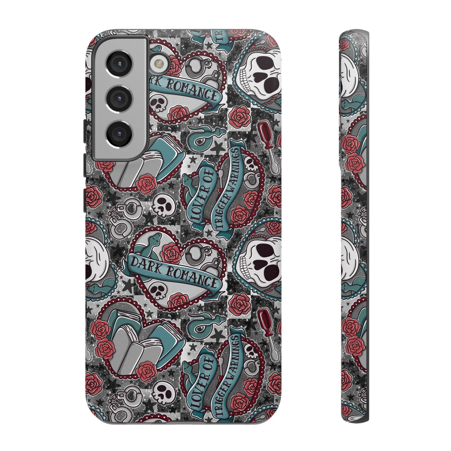 Dark Romance Tough Phone Case | Shockproof | Samsung Case | Google Case | Bookish