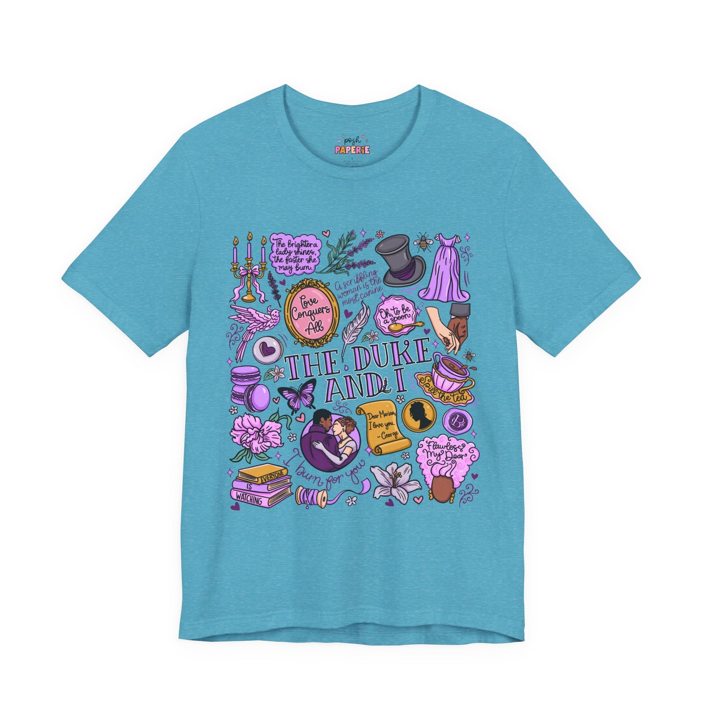 The Duke And I T-Shirt | Graphic Tee | Bookish Merch |