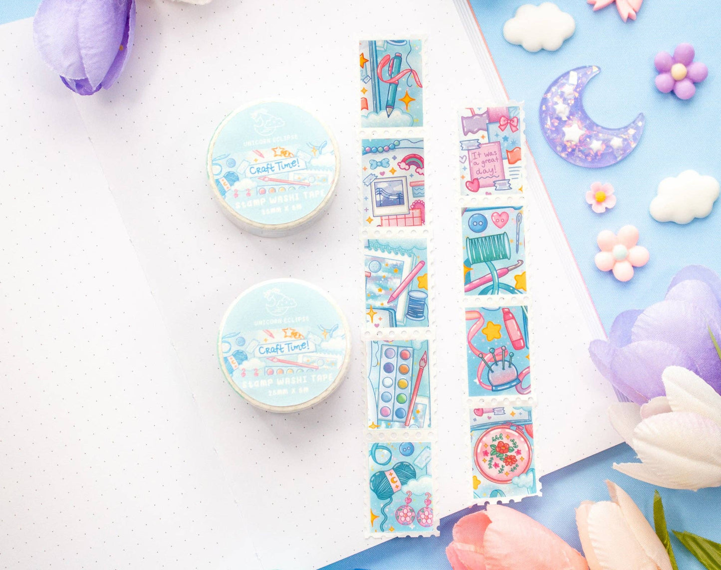 Craft Time Stamp Washi Tape
