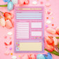 Artsy Daily Planner Pad