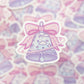 Coquette Bell Clear Sticker