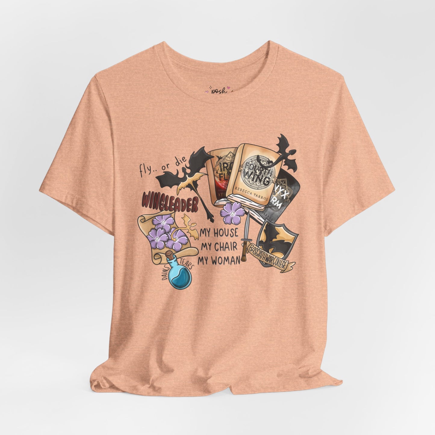 Fourth Wing Shirt | Graphic Tee | Bookish Merch |